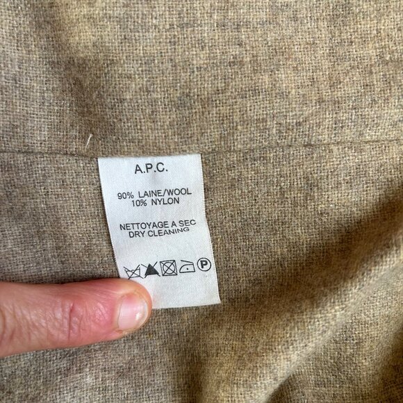 A.P.C. Women's Lined Trench Coat Small - Picture 4 of 7